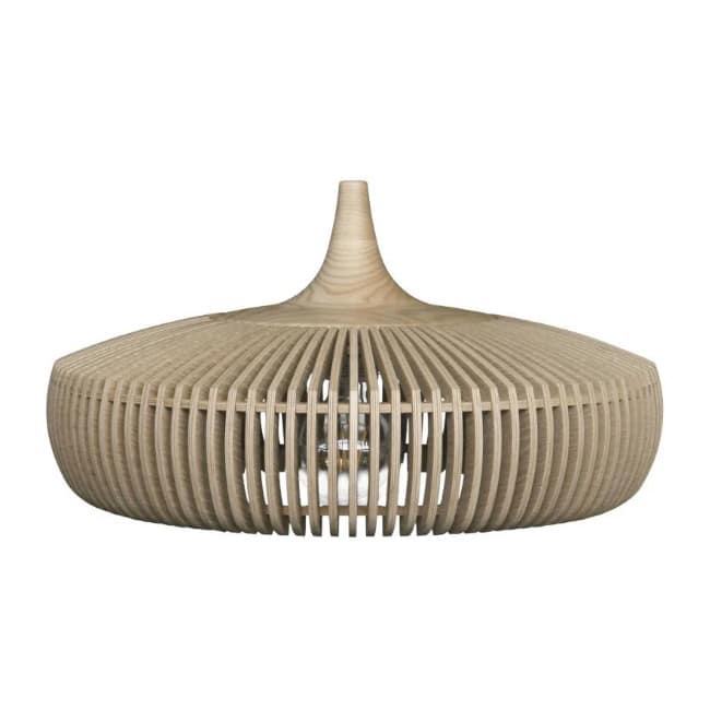 Clava Dine Wood Lampeskærm - Natur Eg - Ø:43 cm - Umage