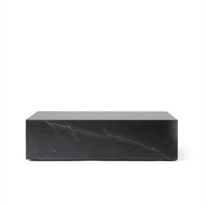 Plinth Sofabord Low Brun Marmor – Audo Copenhagen